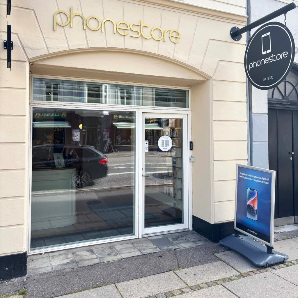 Phonestore butik på Strandvejen 92 i Hellerup