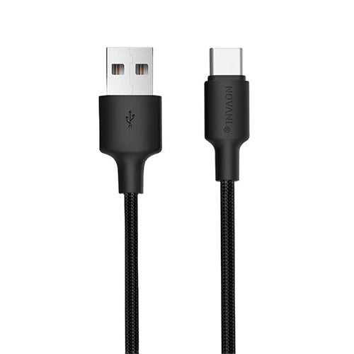 SpeedCharge USB A to USB-C Cable 12W (0.5M) Sort