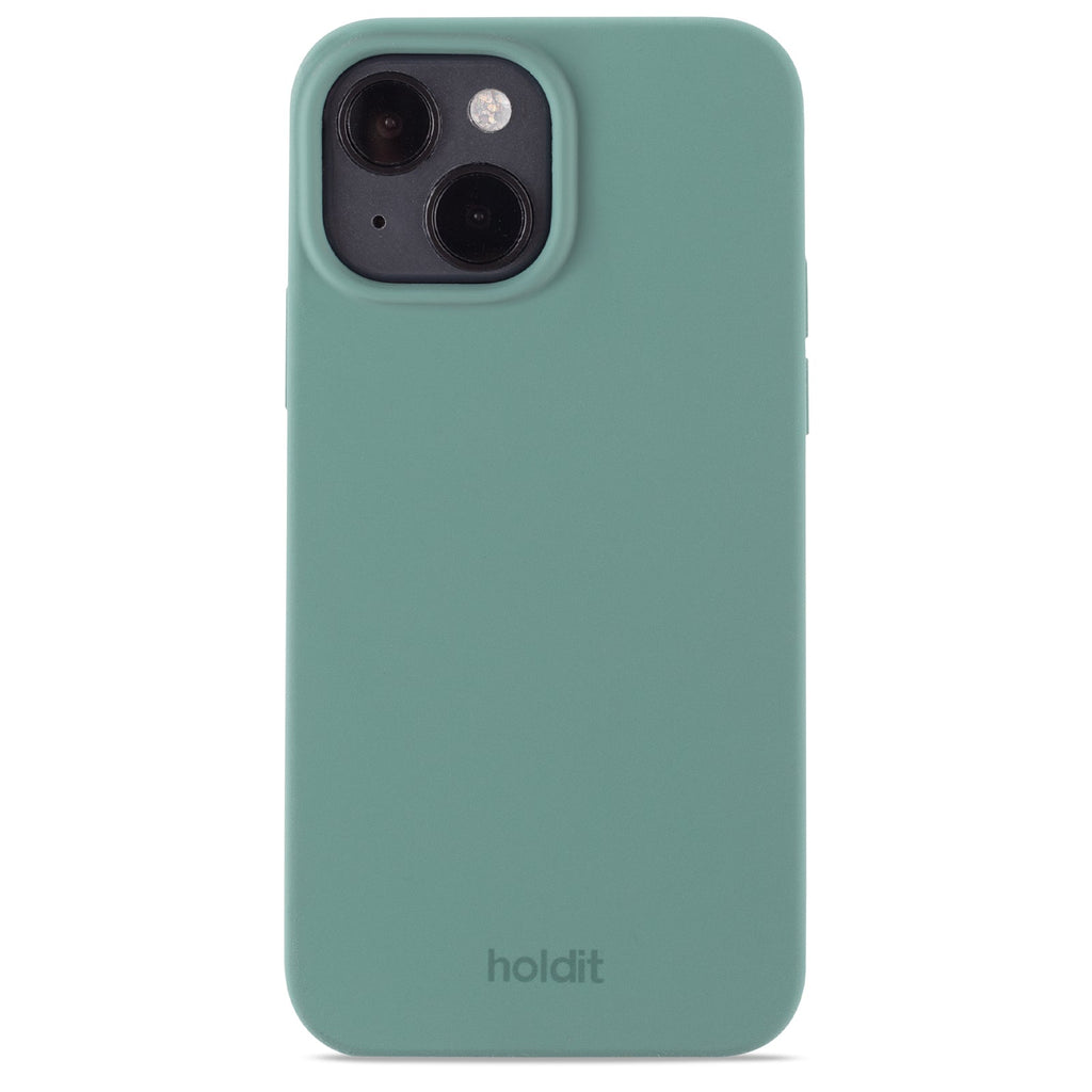 Holdit Silicone Cover iPhone 13/14 - Grøn image