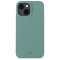 Holdit Silicone Cover iPhone 13/14 - Grøn image