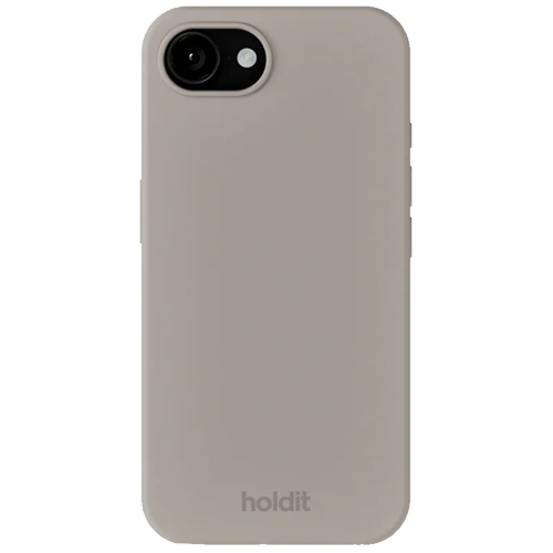 Holdit Silicone Cover iPhone 16e - Taupe image