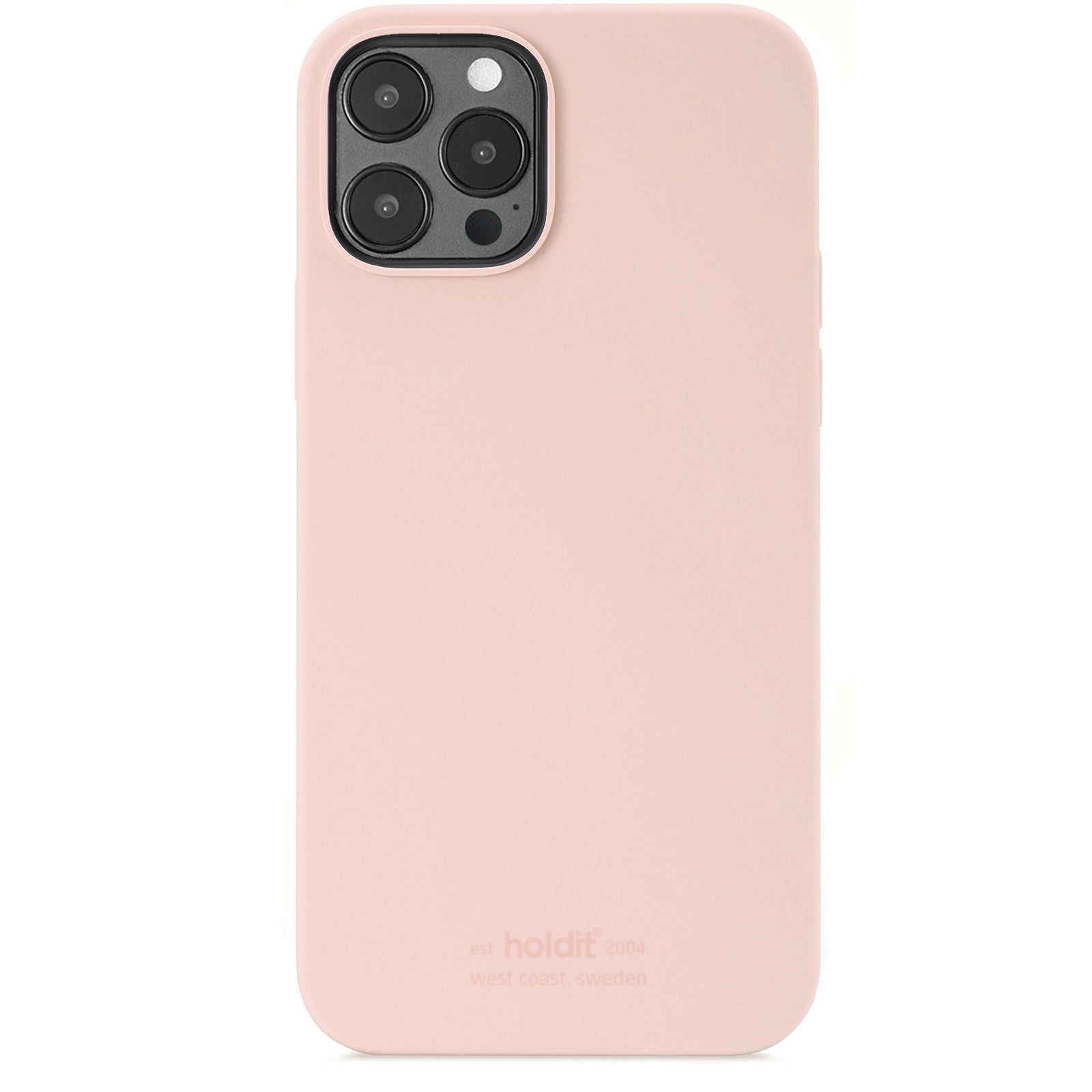 Holdit Silicone Cover iPhone 12/12 Pro - Lyserød image