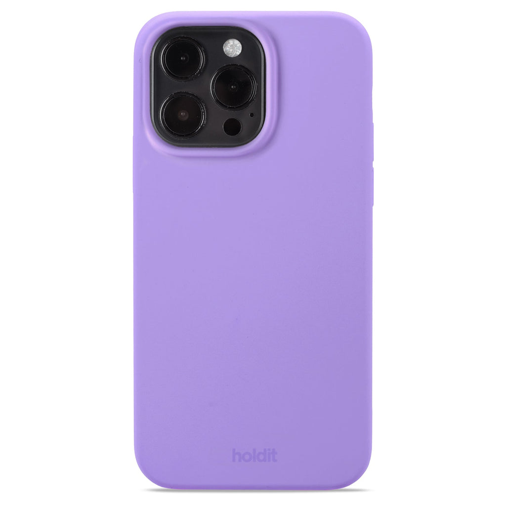 Holdit Silicone Cover iPhone 14 Pro Max - Lilla image