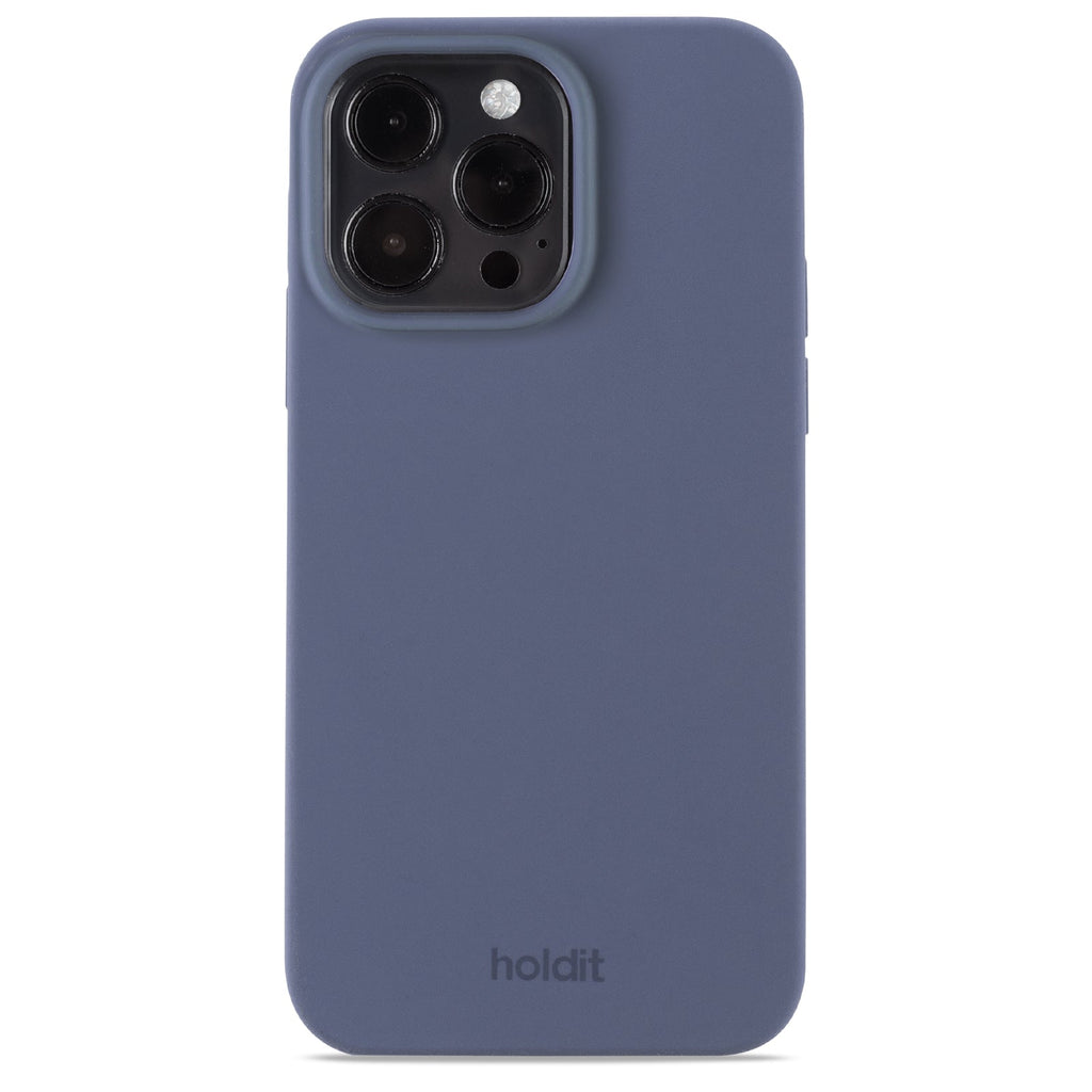 Holdit Silicone Cover iPhone 15 Pro Max - Blå image