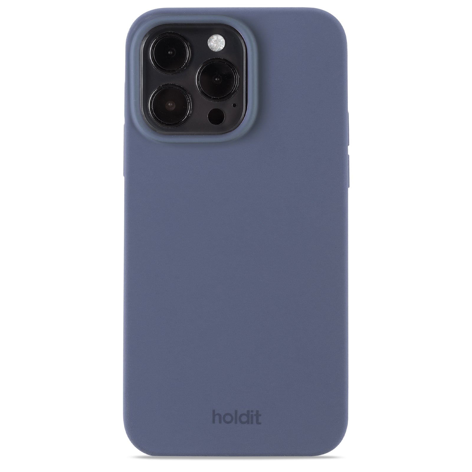 Holdit Silicone Cover iPhone 14 Pro Max - Blå image