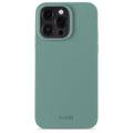 Holdit Silicone Cover iPhone 15 Pro Max - Grøn image