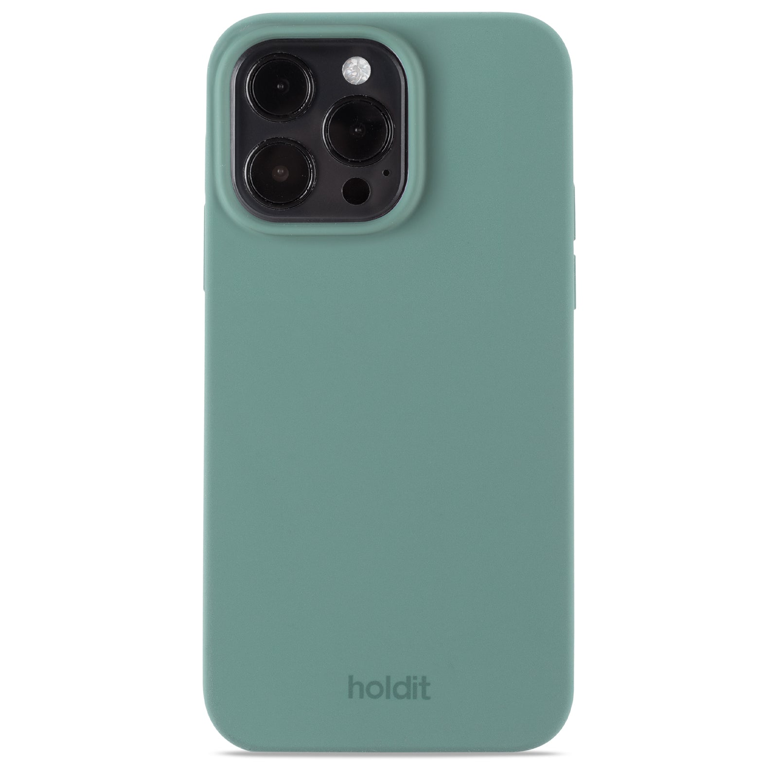 Holdit Silicone Cover iPhone 15 Pro Max - Grøn image