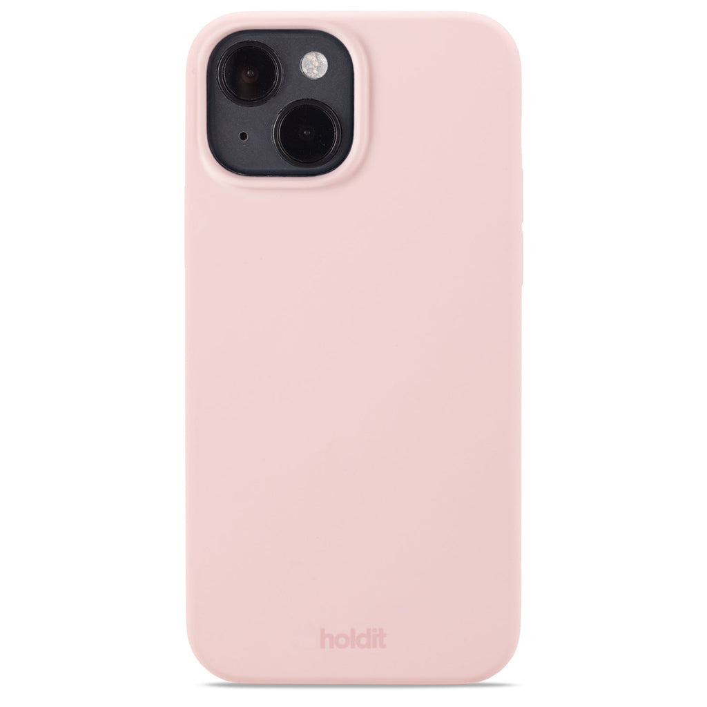 Holdit Silicone Cover iPhone 13/14 - Lyserød image