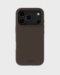 Holdit Silicone Cover iPhone 18 Pro Chocolate