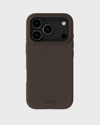 Holdit Silicone Cover iPhone 18 Pro Chocolate